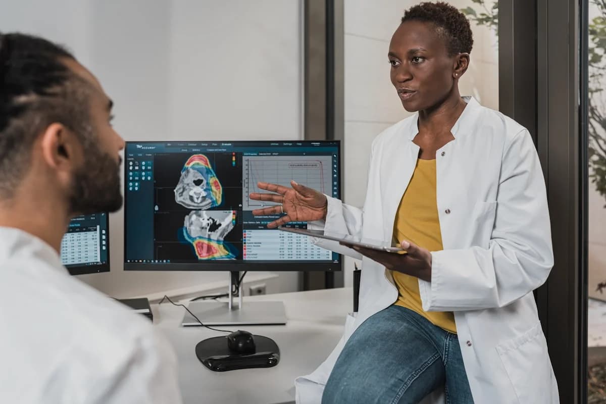 Primary Care Physician Consulting Patient